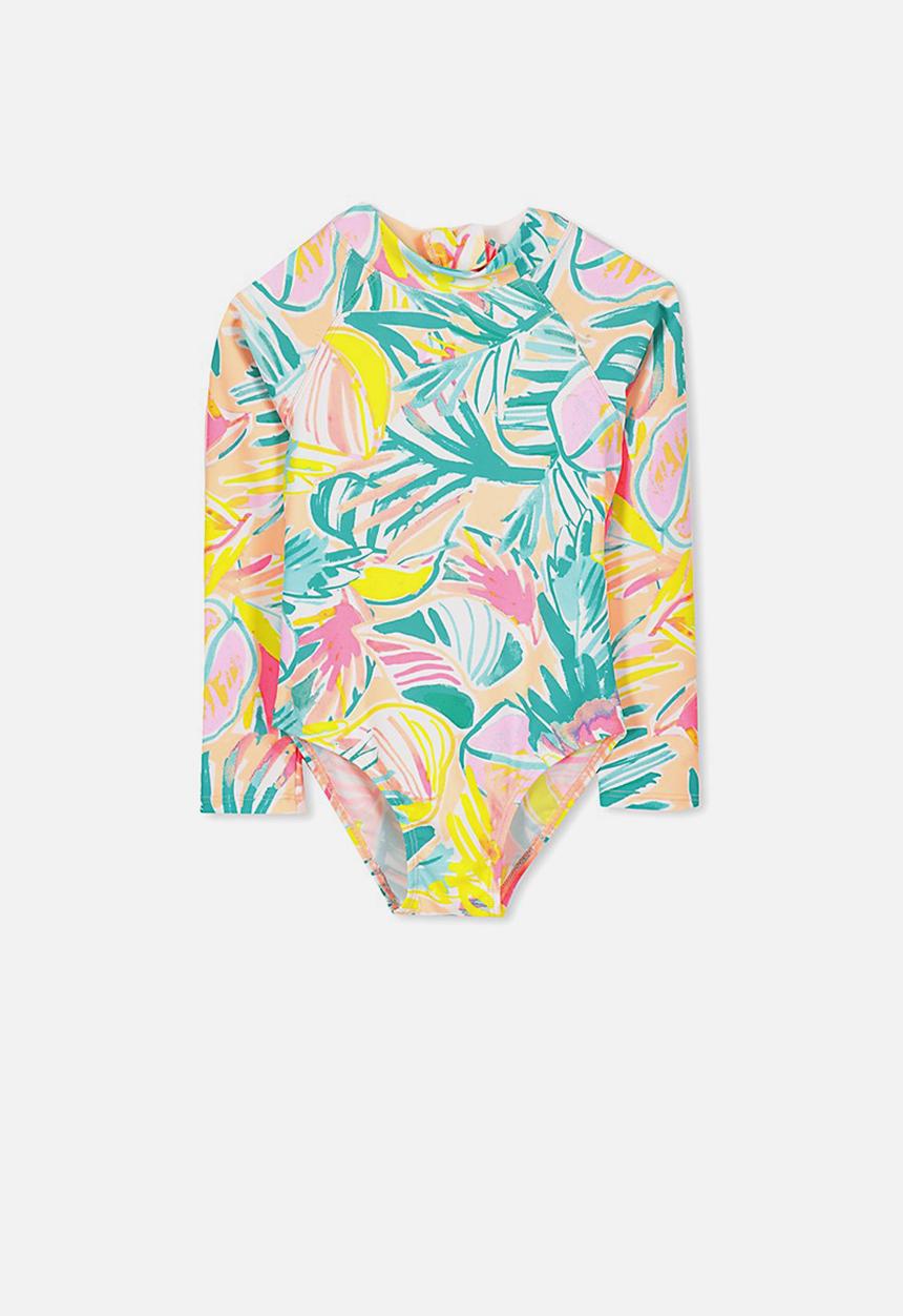 Cotton On - Lydia rashy swimsuit - multi