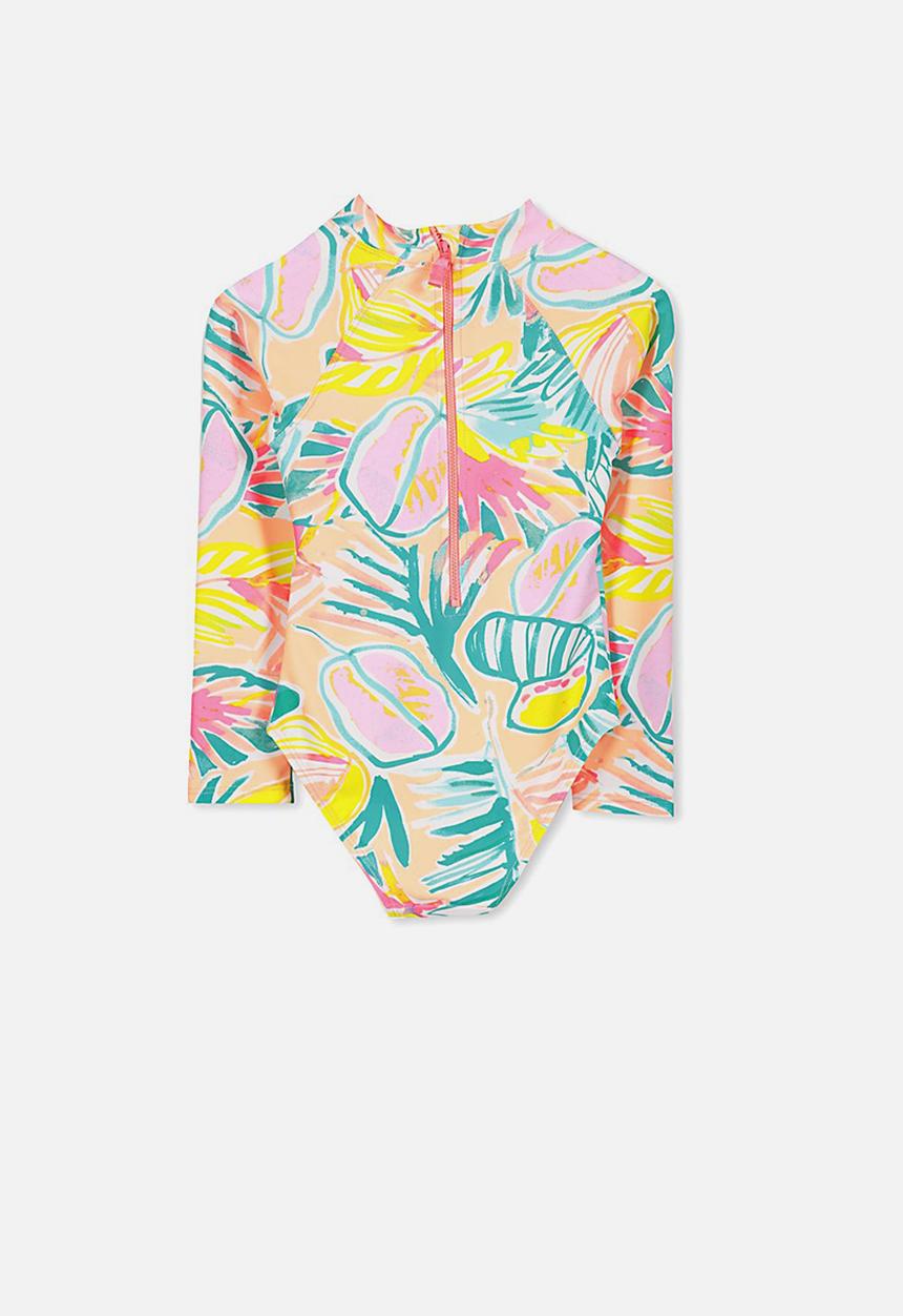 Cotton On - Lydia rashy swimsuit - multi