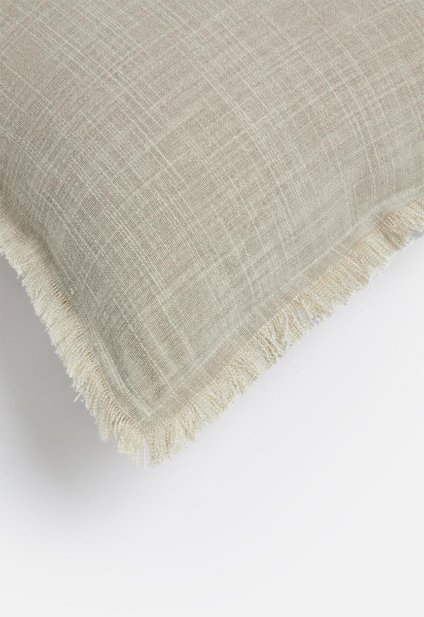 Sixth Floor - Slub cushion cover - grey