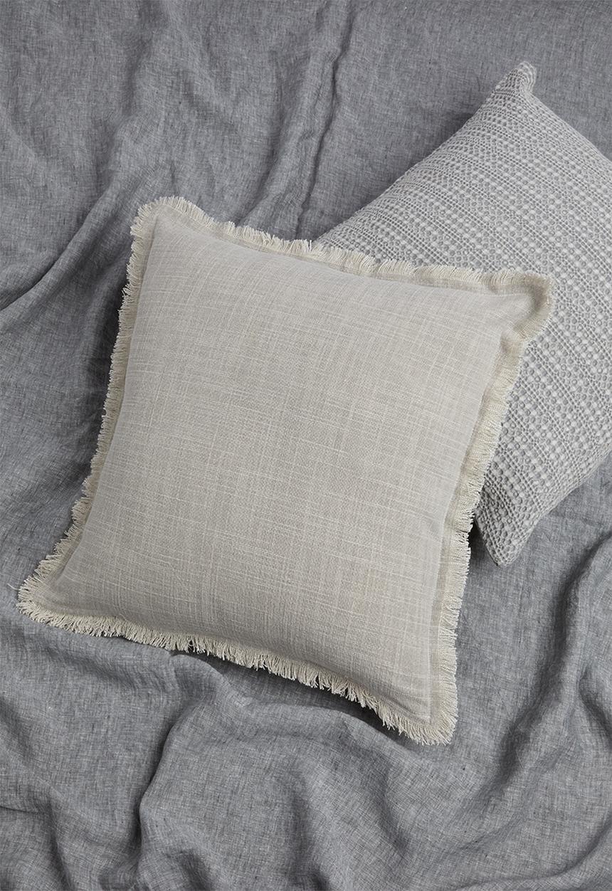 Sixth Floor - Slub cushion cover - grey