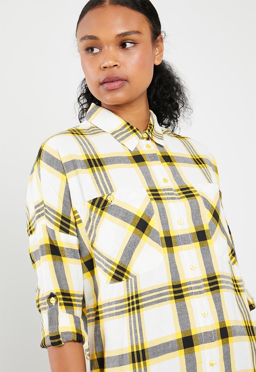 Noisy May - Erik shirt - yellow