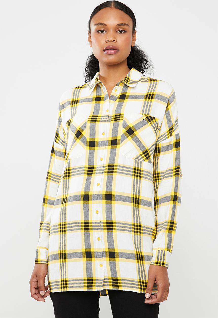 Noisy May - Erik shirt - yellow