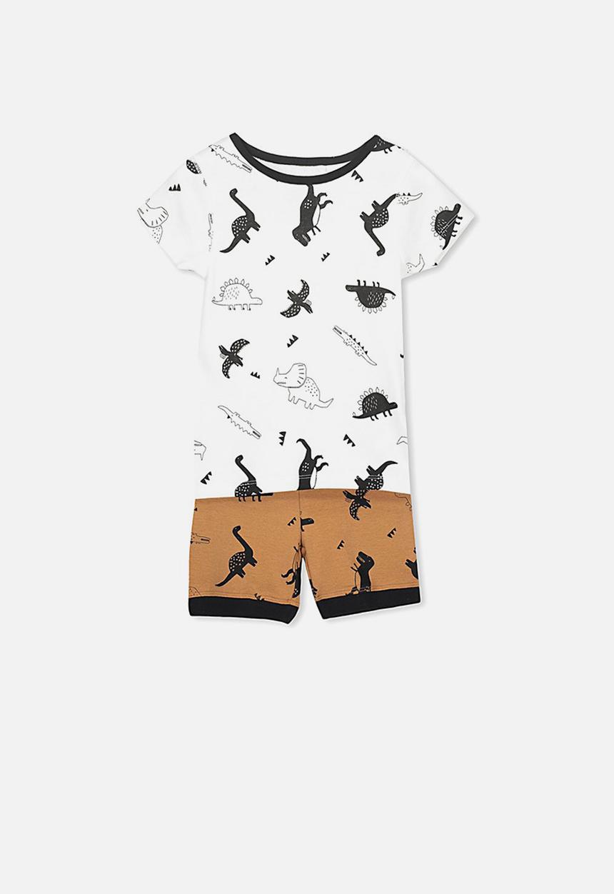 Cotton On - Joshua short sleeve pyjama set - multi 