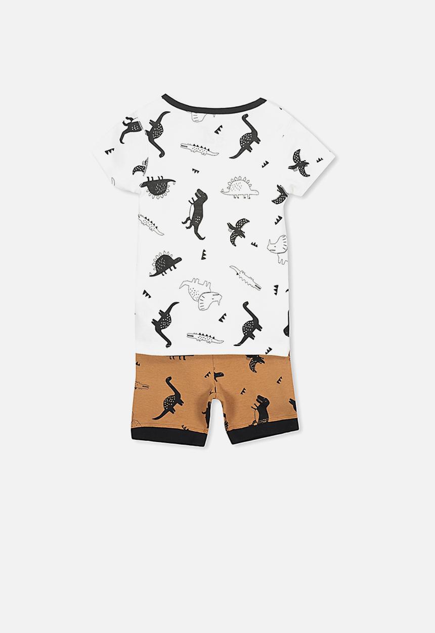 Cotton On - Joshua short sleeve pyjama set - multi 