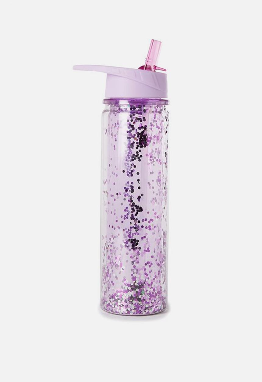 Typo - Double walled water bottle - purple