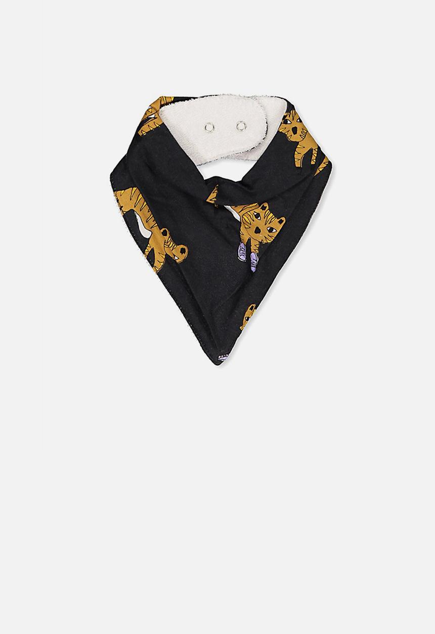 Cotton On - Dribble bib - black & brown 