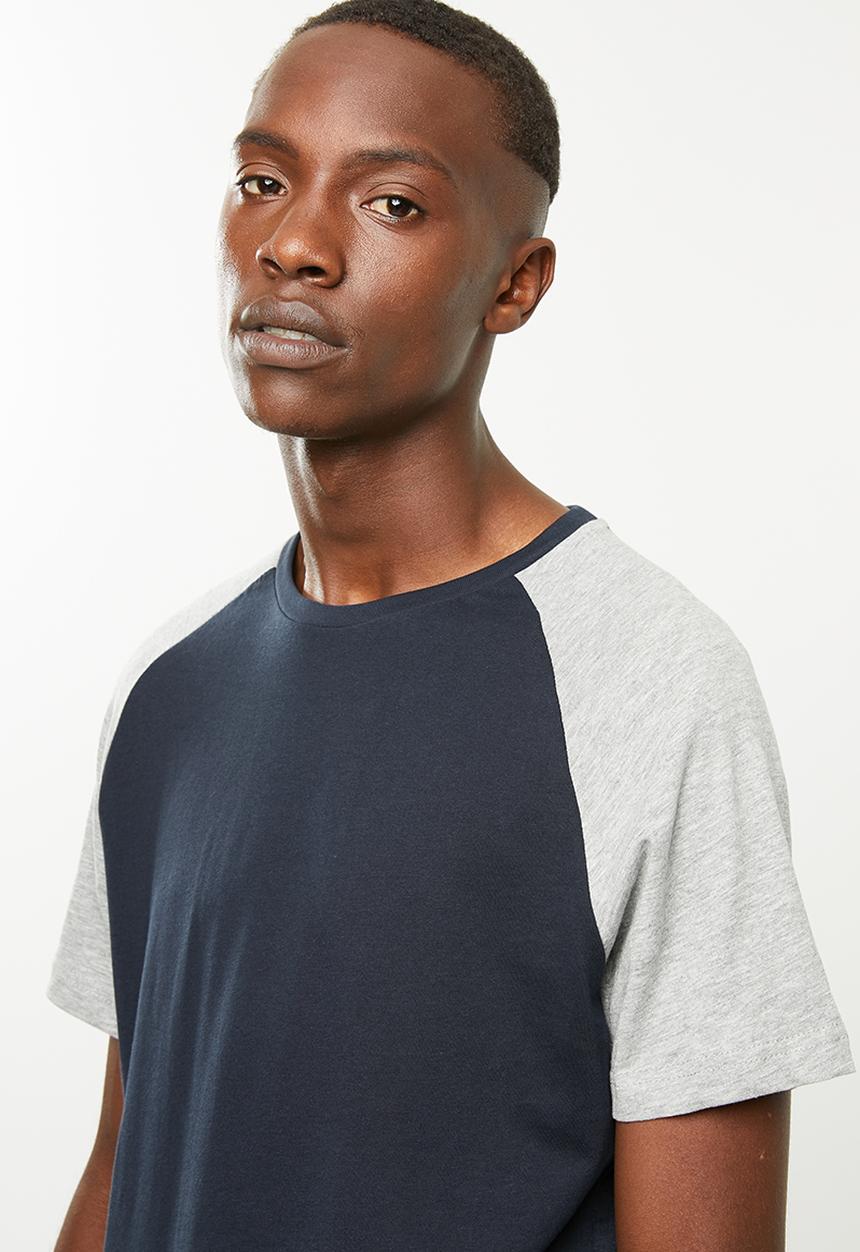 Brave Soul - Baptist T-shirt - navy