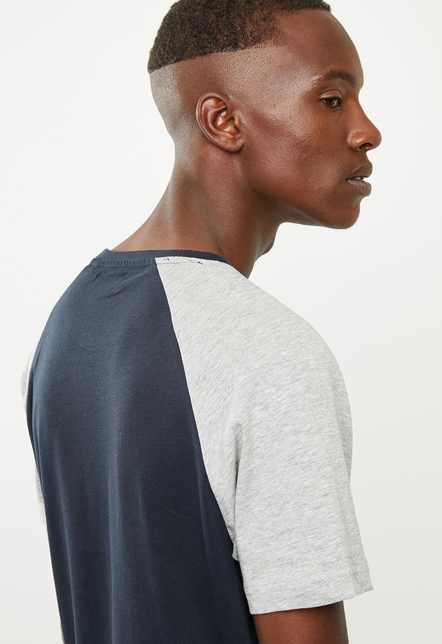Brave Soul - Baptist T-shirt - navy