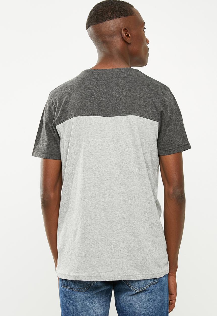 Brave Soul - Cayson T-shirt - grey 