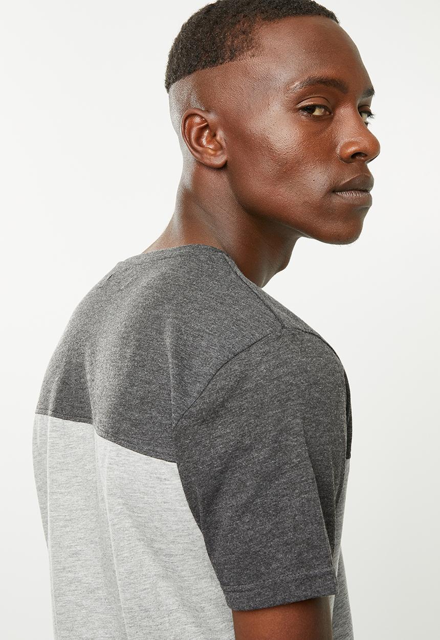 Brave Soul - Cayson T-shirt - grey 
