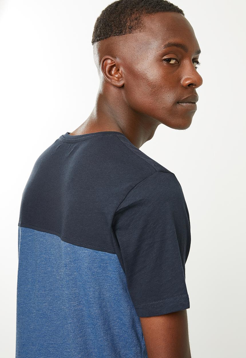 Brave Soul - Cayson T-shirt - blue