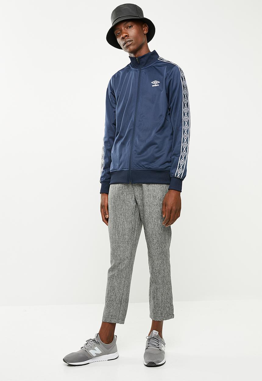Umbro - Umbro retro taped tricot jacket - navy
