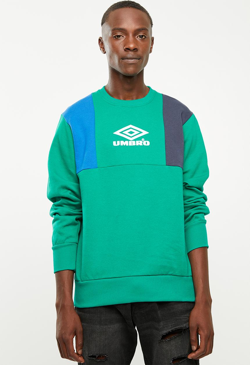 Umbro - Umbro hampden crew sweat - green