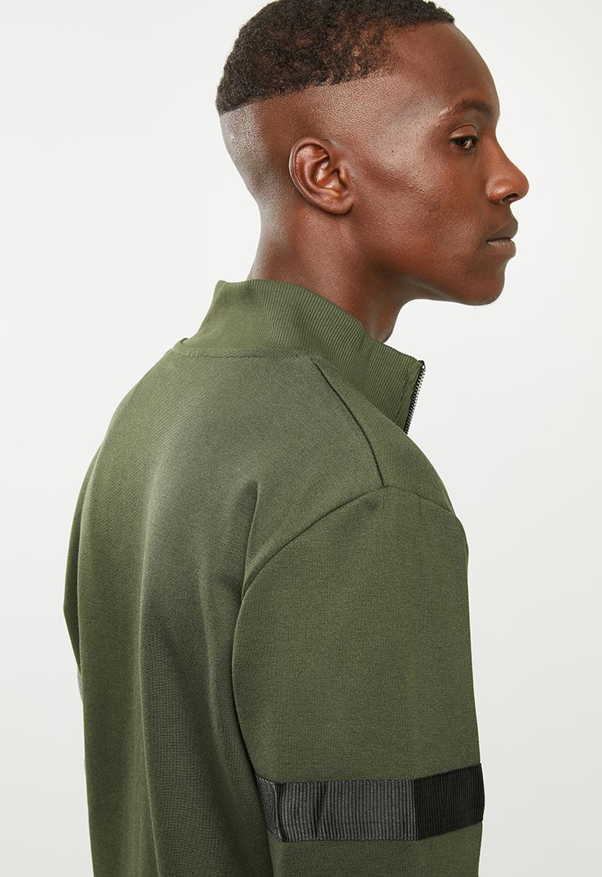 Jack & Jones - Sweat tracktop - green
