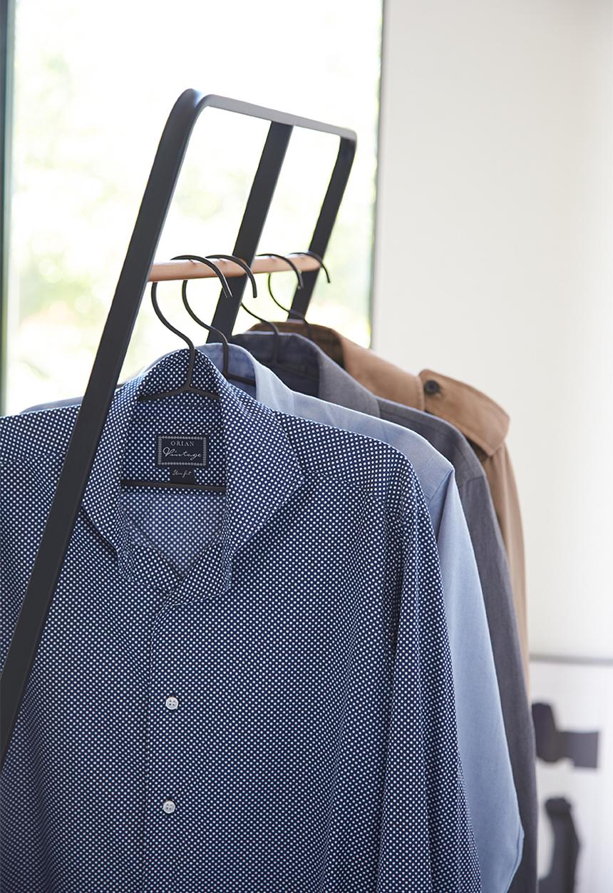 Yamazaki - Tower coat rack wide - black
