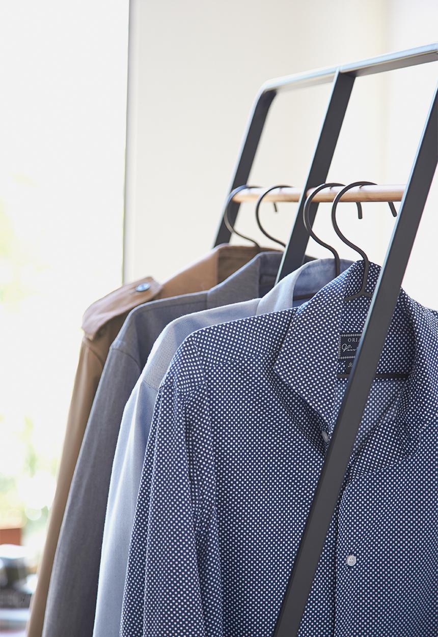Yamazaki - Tower coat rack wide - black