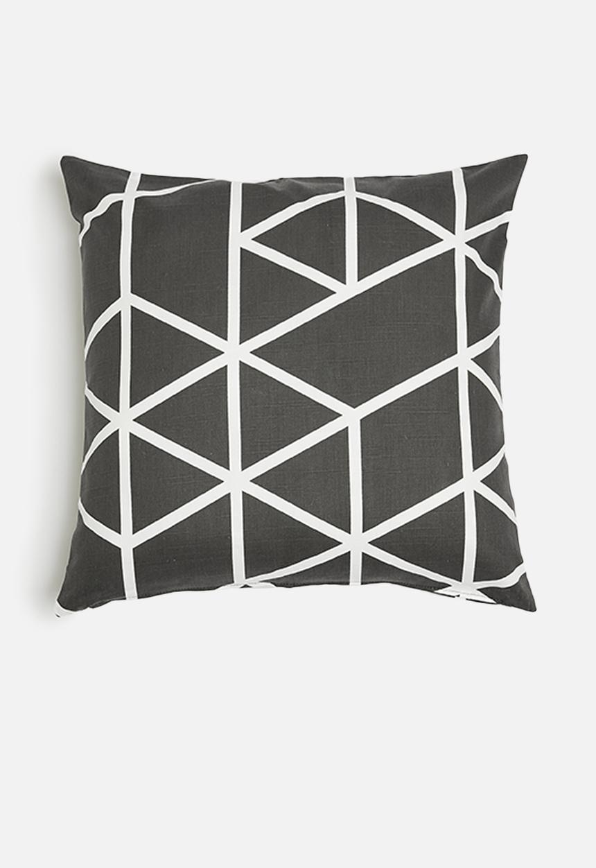 Sixth Floor - Nila cushion cover - charcoal