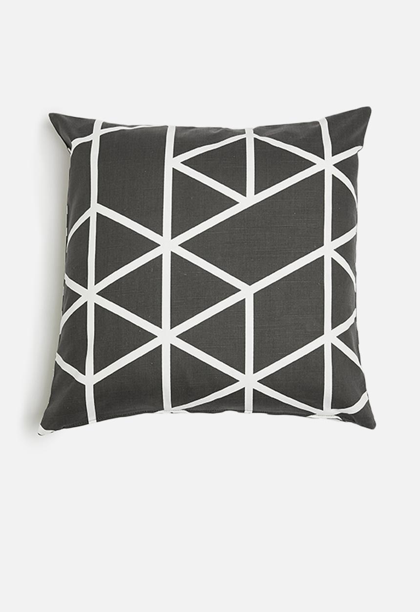 Sixth Floor - Nila cushion cover - charcoal