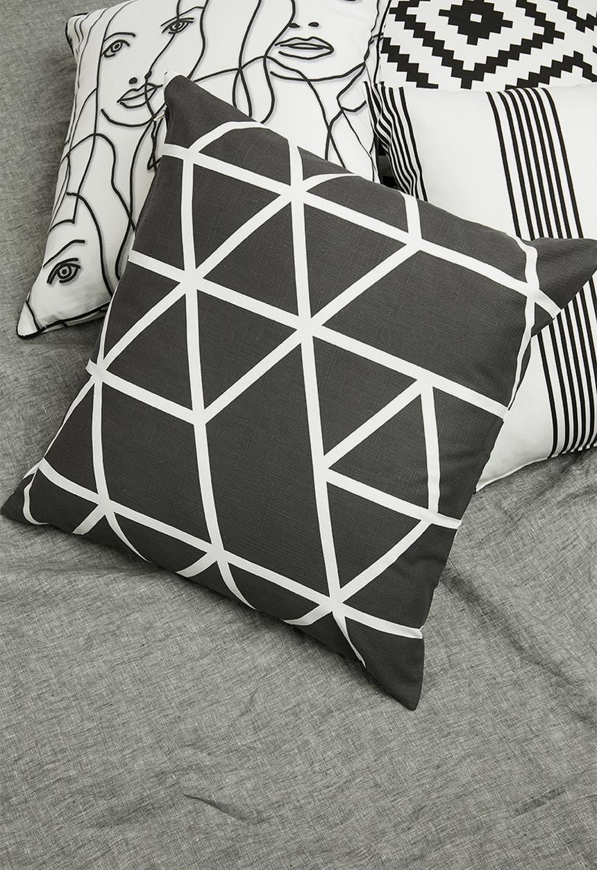 Sixth Floor - Nila cushion cover - charcoal