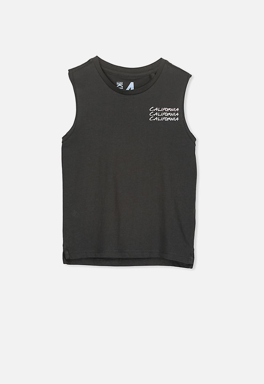 Cotton On - Orson tank - black