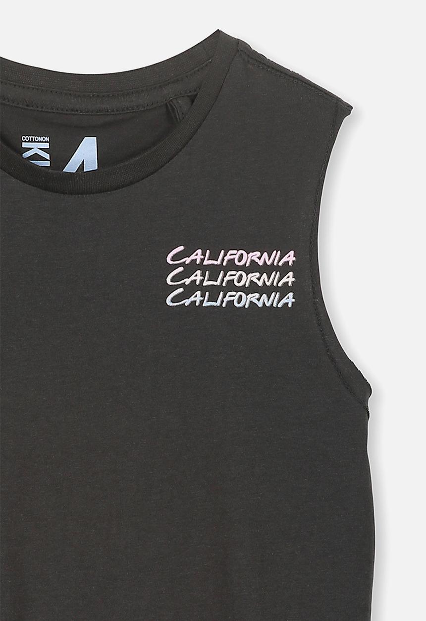 Cotton On - Orson tank - black