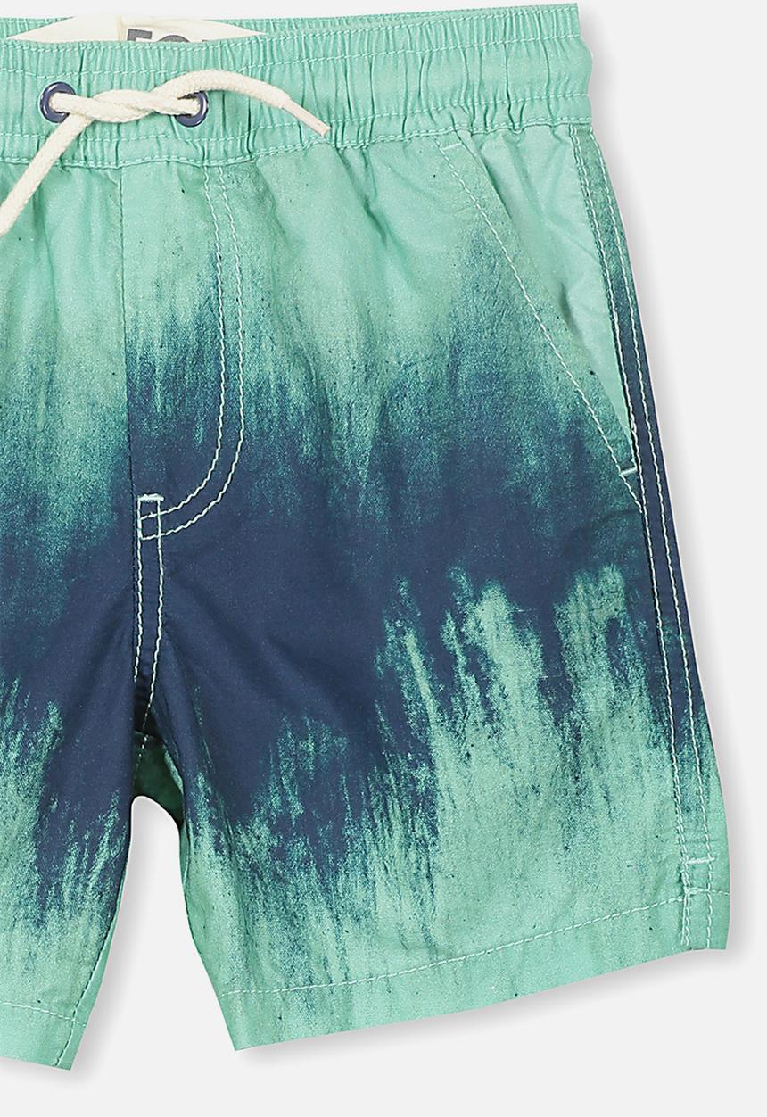 Cotton On - Murphy swim short - green & navy 