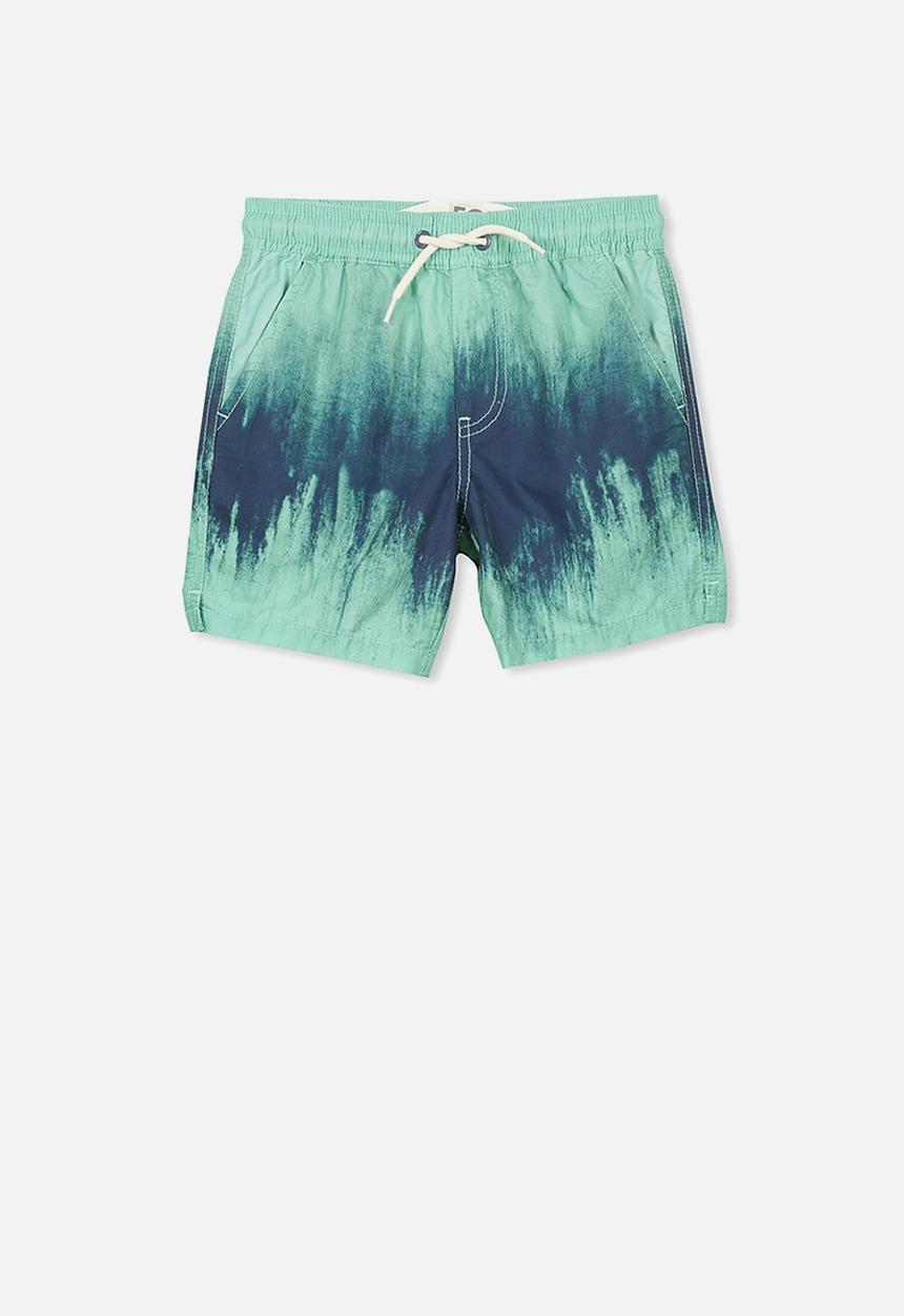 Cotton On - Murphy swim short - green & navy 