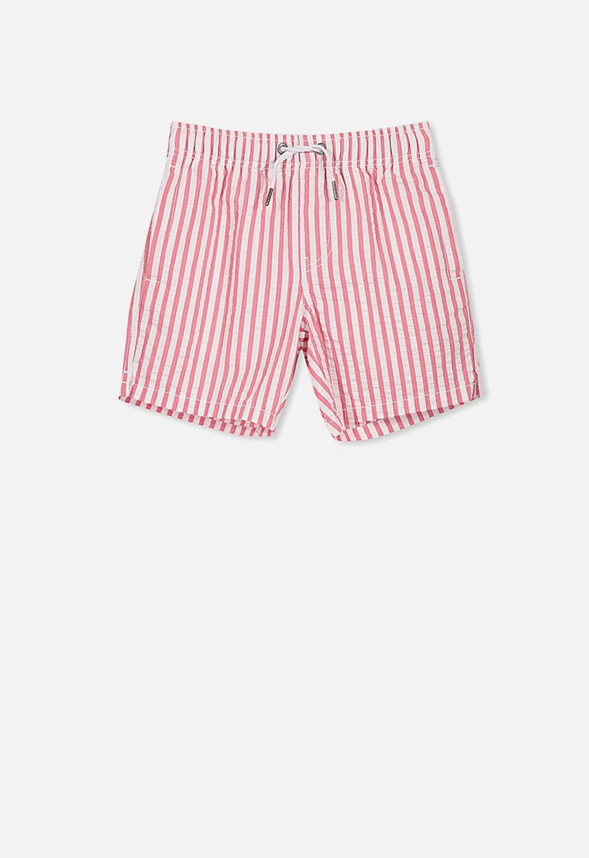 Cotton On - Murphy swim short - coral & white 