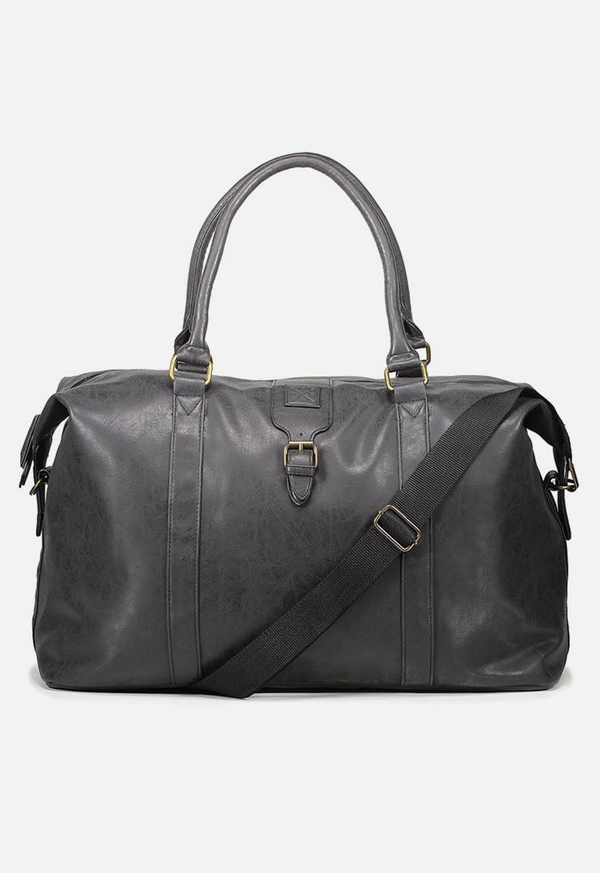Typo - Buffalo overnighter bag - black