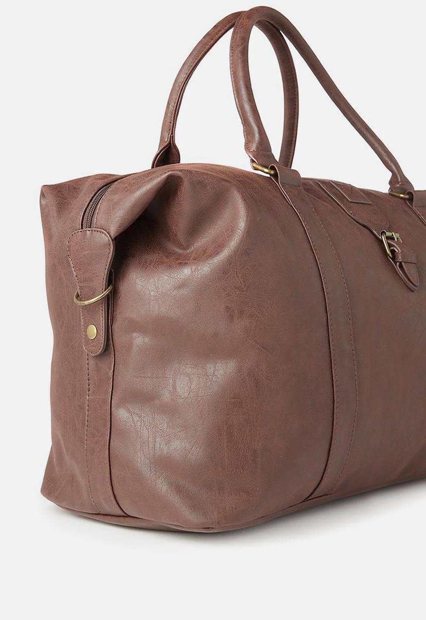 Typo - Buffalo overnighter bag - tan