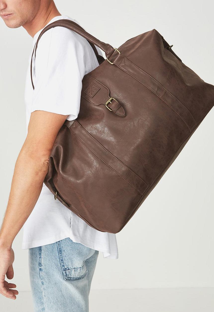 Typo - Buffalo overnighter bag - tan