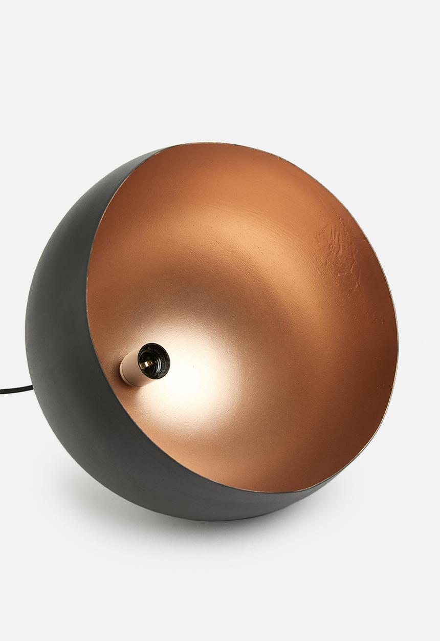 Sixth Floor - Matteo pendant - black & copper