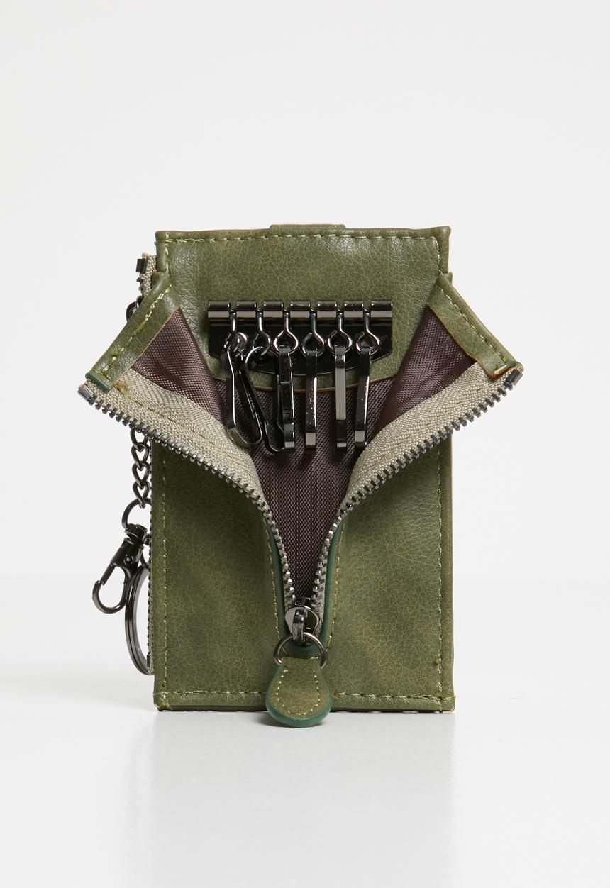 STYLE REPUBLIC - Pu card holder - khaki