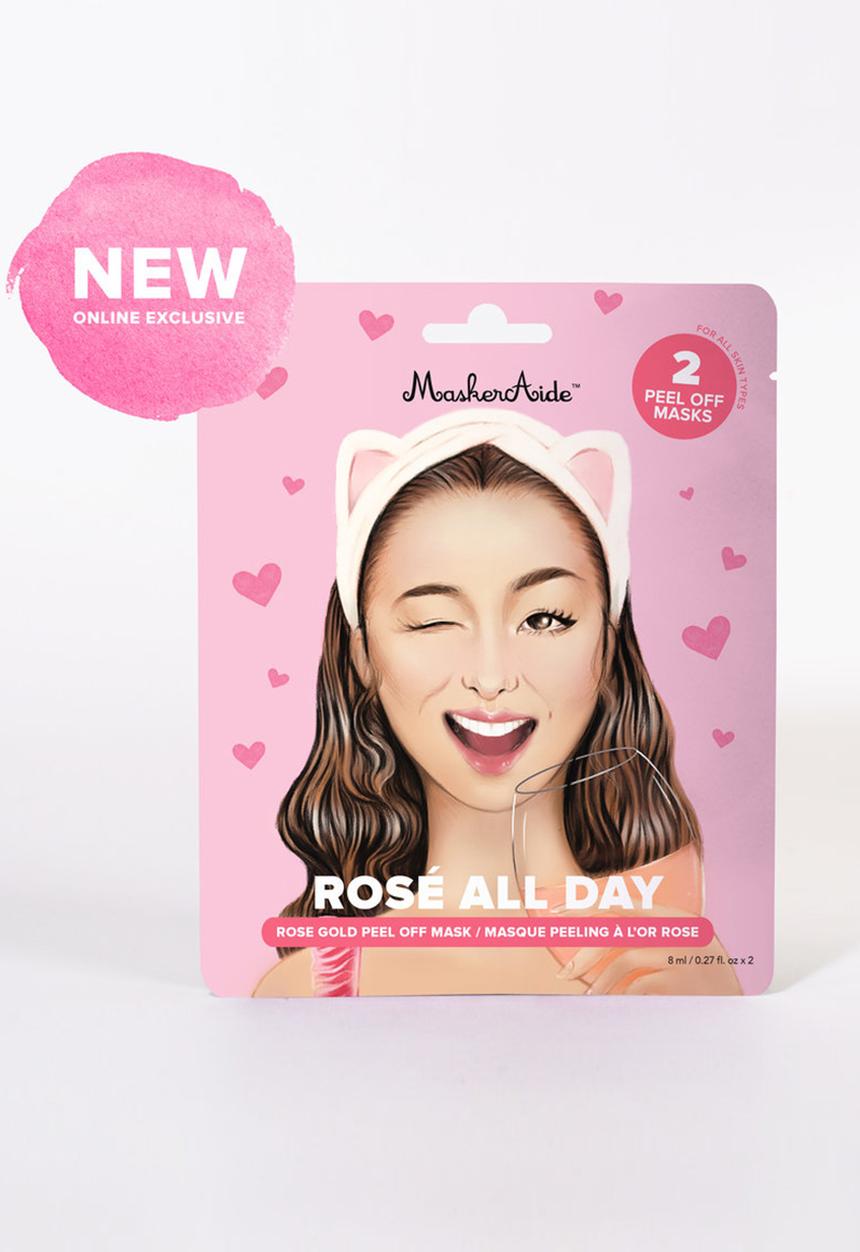 Maskeraide - Rose All Day - 2 peel off masks