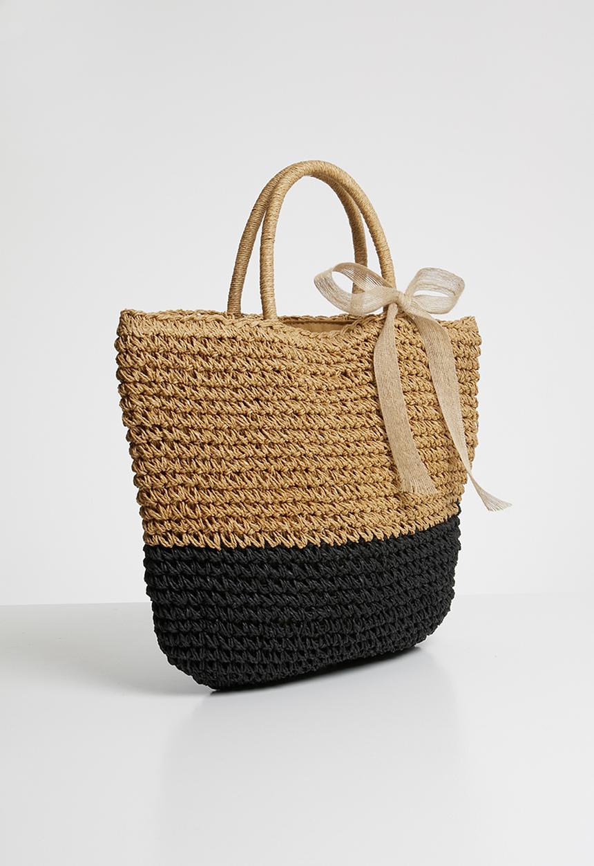 Superbalist - Naomi basket bag - neutral & black