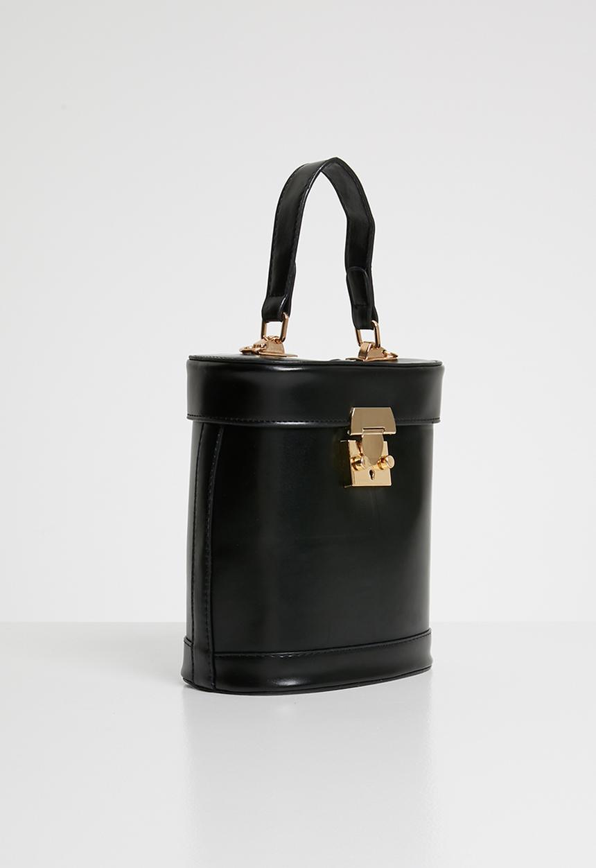Superbalist - Bucket faux leather bag - black