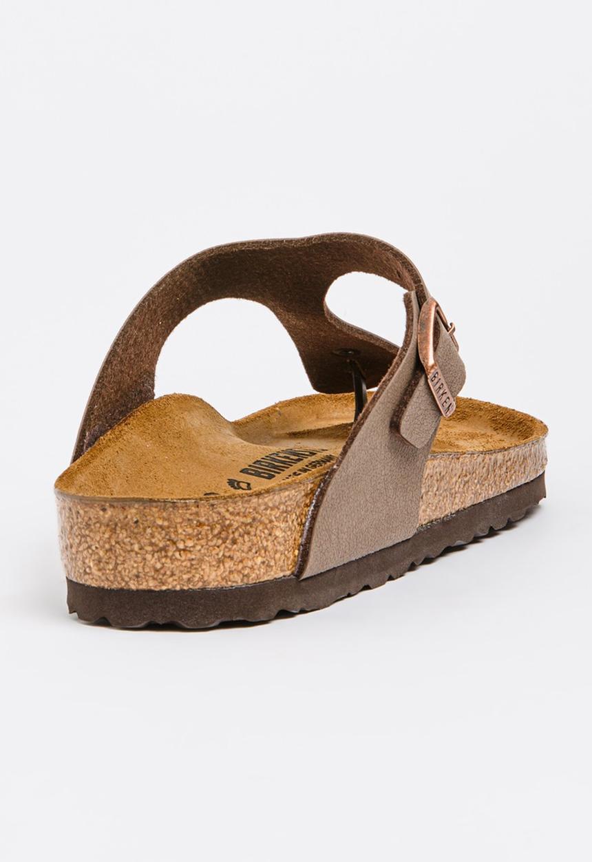 Birkenstock - Gizeh Birko-flor regular - mocca