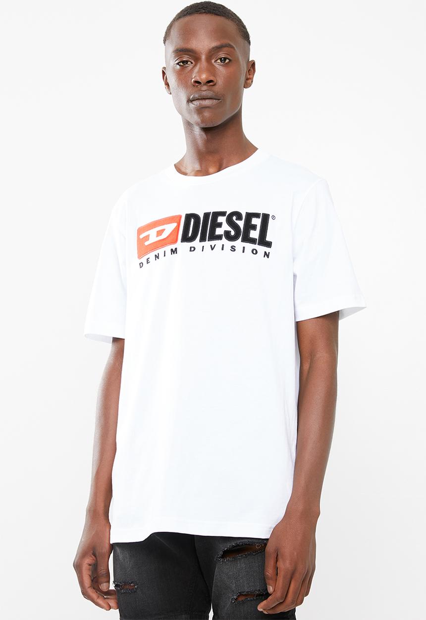Diesel  - T-just division T-shirt - white