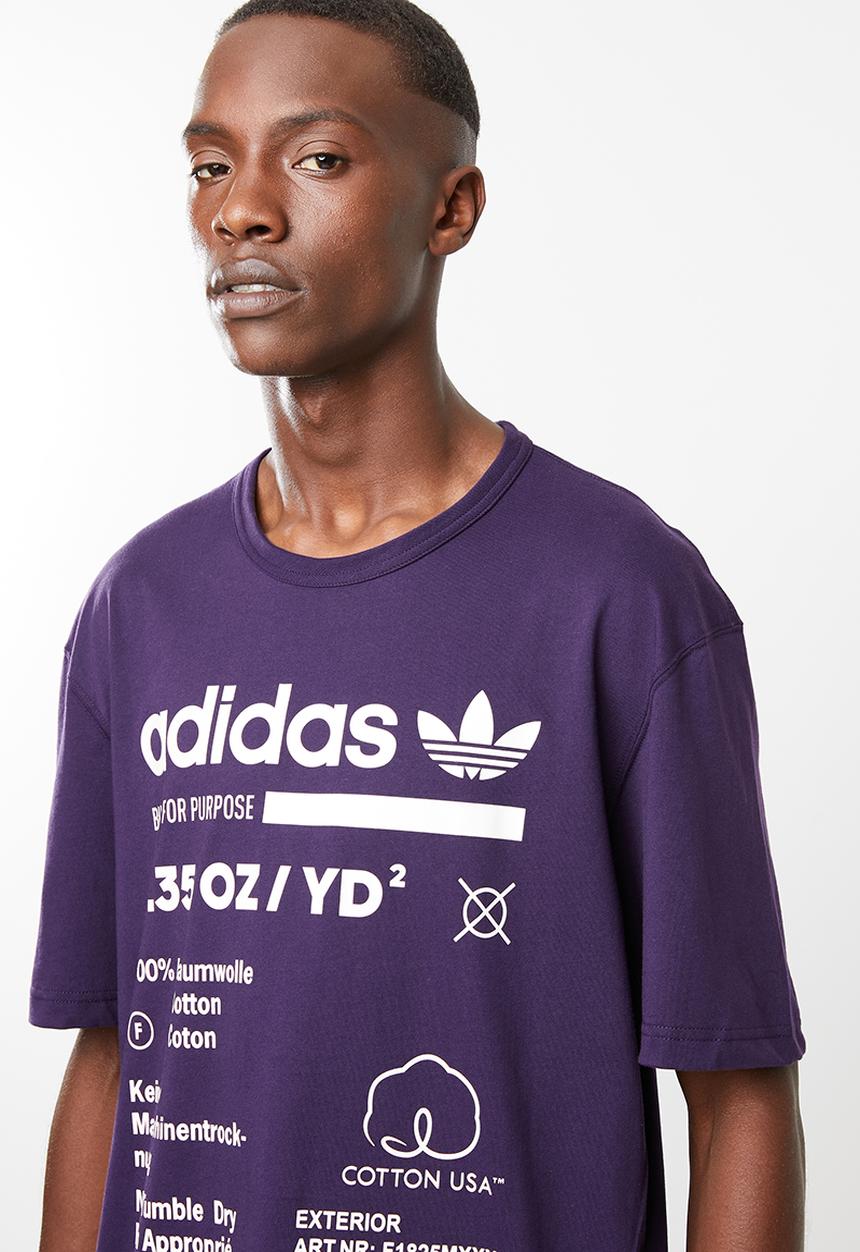 adidas Originals - Kaval grp tee - purple
