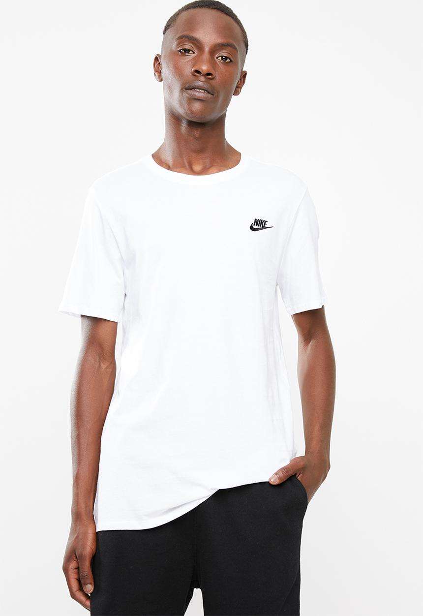 Nike - Nsw tee club embroided futura - white
