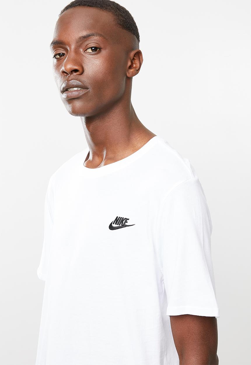 Nike - Nsw tee club embroided futura - white