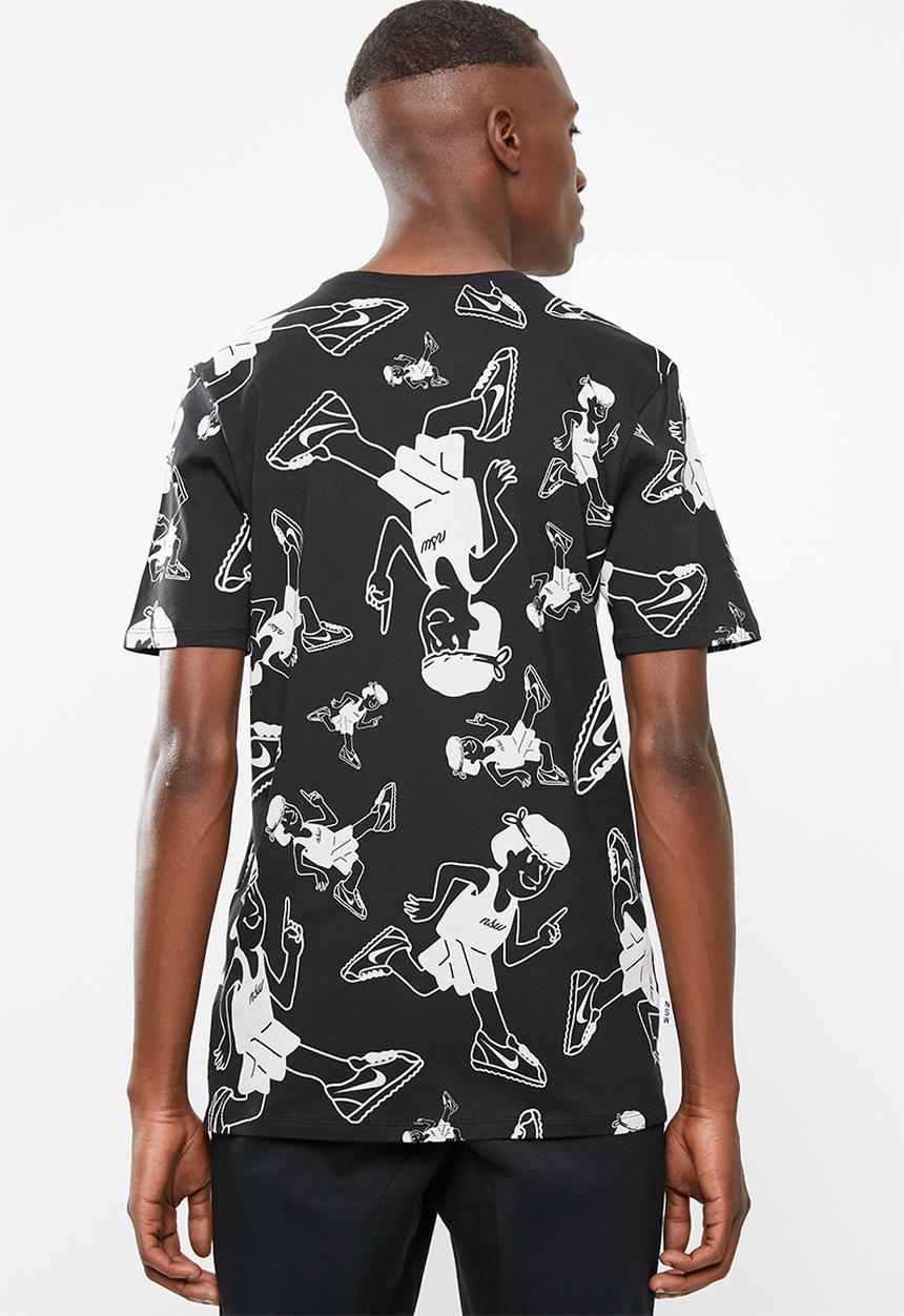 Nike - Nsw tee - black and white