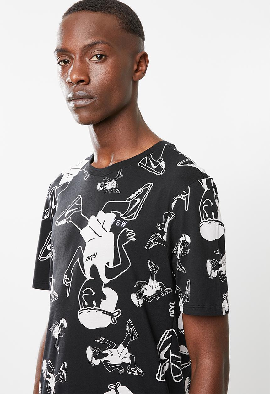 Nike - Nsw tee - black and white