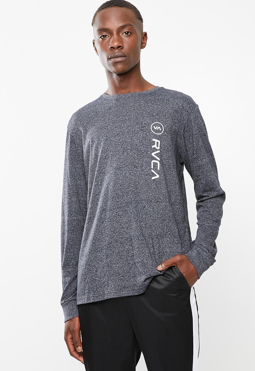 RVCA - Rvca sport ls mocktwist long sleeve tee - blue