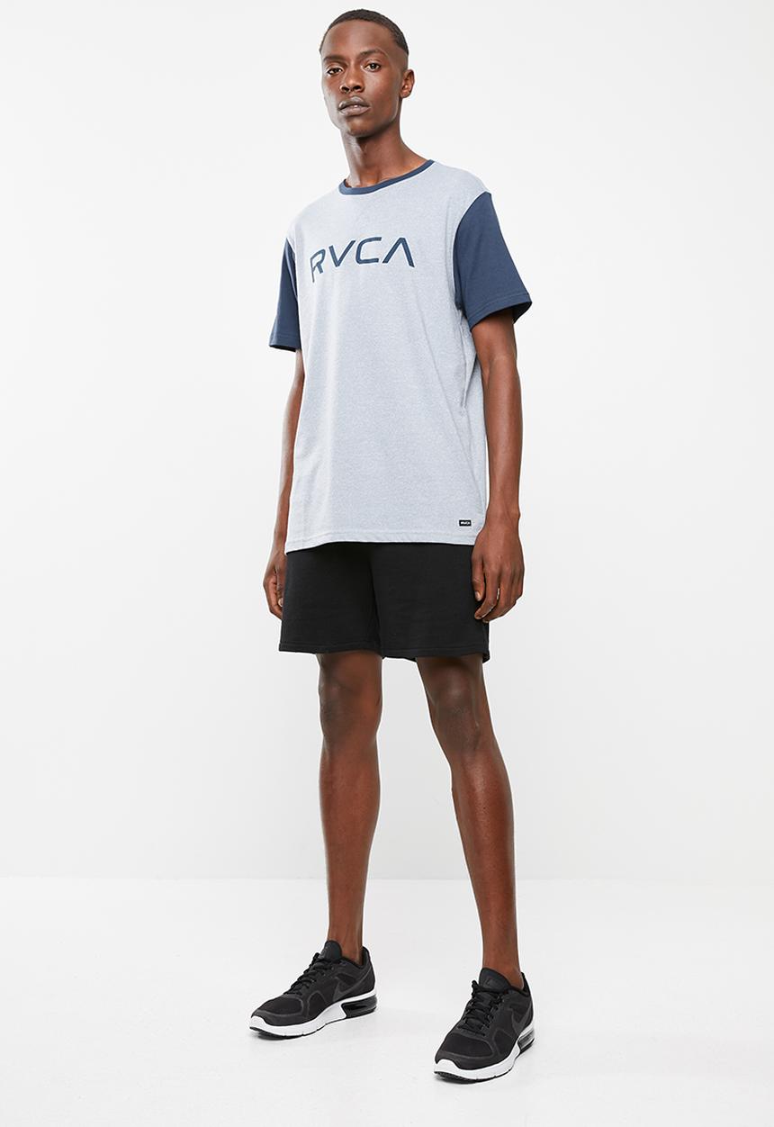 RVCA - Big rvca pick up II short sleeve tee - grey and navy