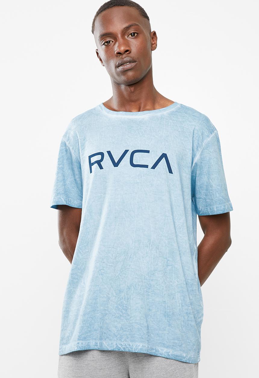 RVCA - Big rvca tiedye short sleeve tee - dusty blue