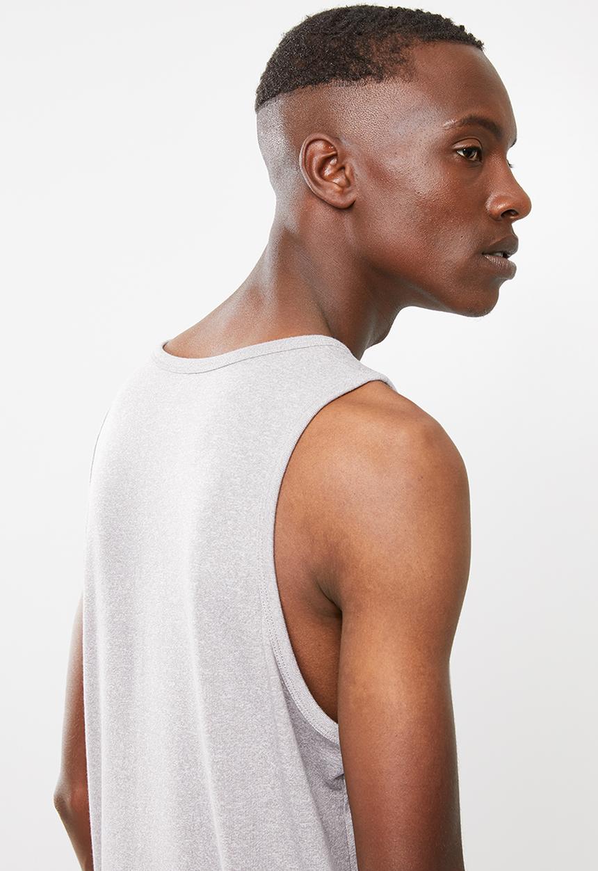 RVCA - Big rvca mocktwist tank - grey