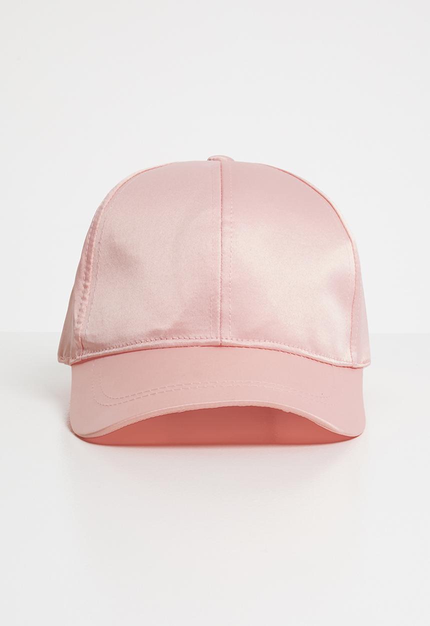 Superbalist - Satin peak cap - pink