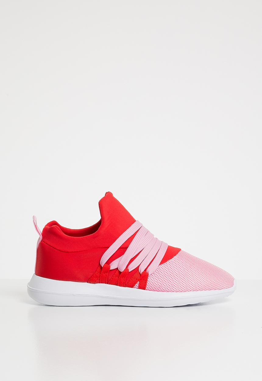 Cotton On - Stevie mesh trainer - scarlet