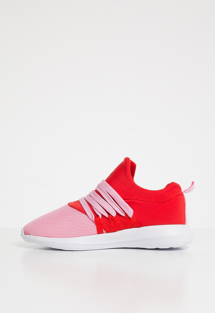 Cotton On - Stevie mesh trainer - scarlet